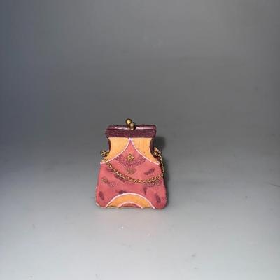Miniature Resin purse