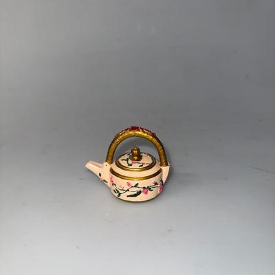 Miniature Resin Teapot Lot