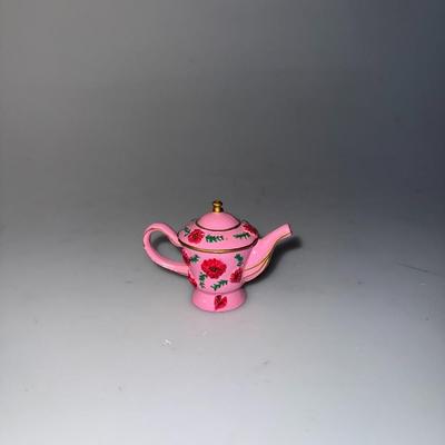 Miniature Resin Teapot Lot
