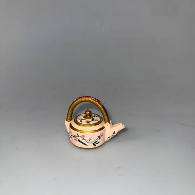 Miniature Resin Teapot Lot