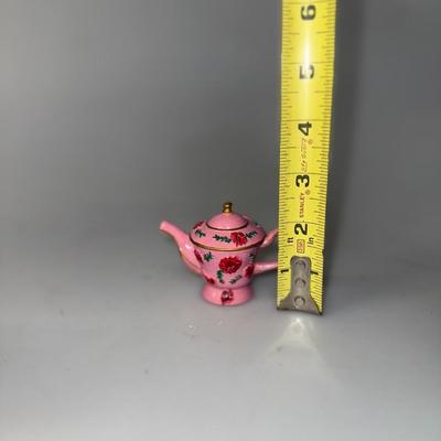 Miniature Resin Teapot Lot