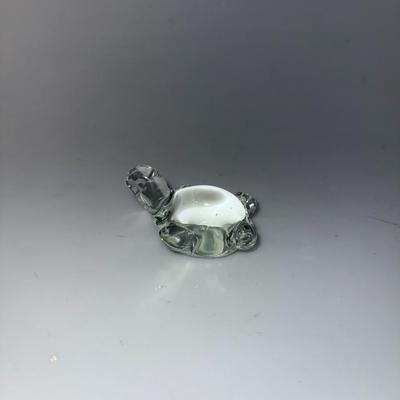 Turtle Glass Paperweight