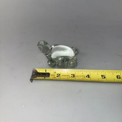 Turtle Glass Paperweight