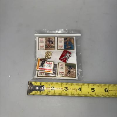 Vintage Olympic Pin Lot Marc Spitz, Bob Hayes