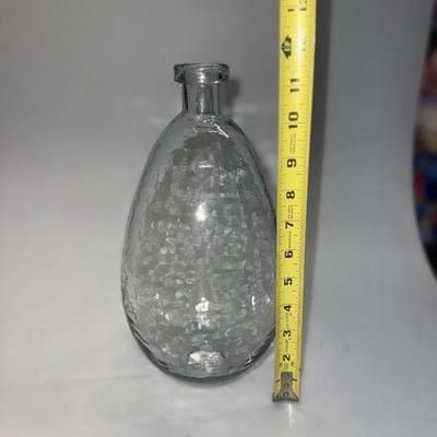 Set of 2 glass vase