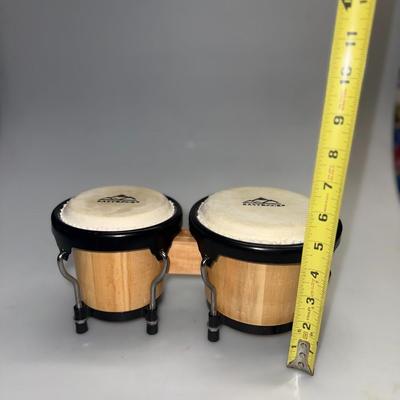Eastrock Bongo Drum 4” and 5” Set for Adults Kids Beginners Professionals