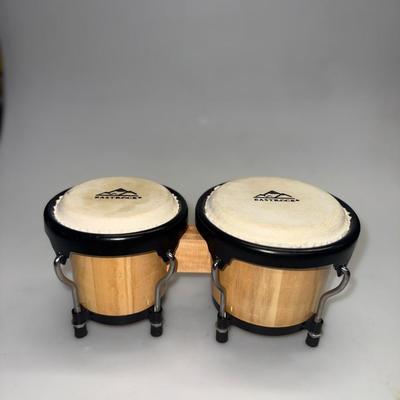 Eastrock Bongo Drum 4” and 5” Set for Adults Kids Beginners Professionals
