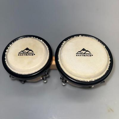 Eastrock Bongo Drum 4” and 5” Set for Adults Kids Beginners Professionals