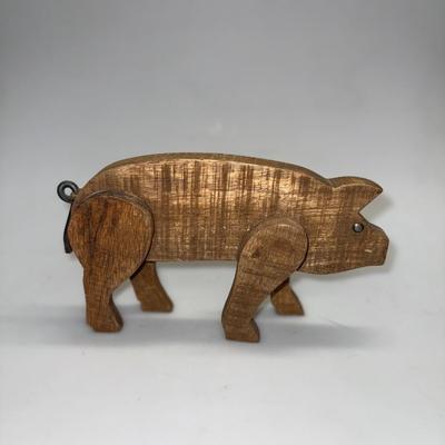 Farmhouse Wood Pig
