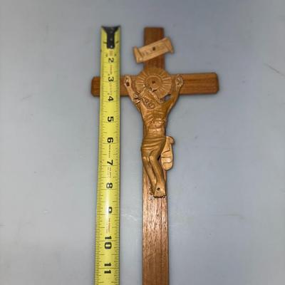 Unique Beautiful Wood Carved Detailed Cross