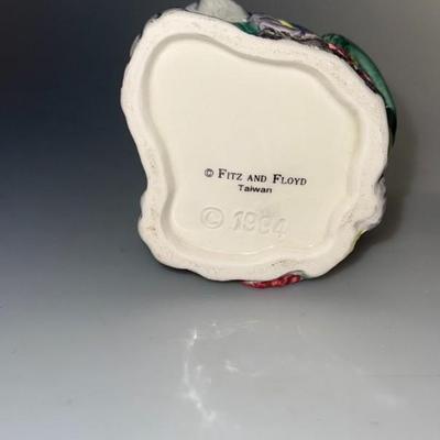 Vintage Fitz and Floyd Gooseberry Bunny Sugar and Duck Creamer