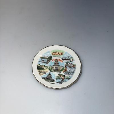 Idaho Souvenier plate