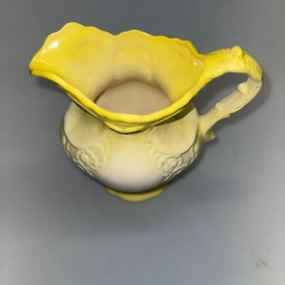 Beautiful Vintage Hobbyist Victorian Pottery Wash Pitcher 1975