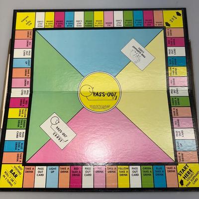 Vintage 1965 Pass Out Game by Frank Bresee