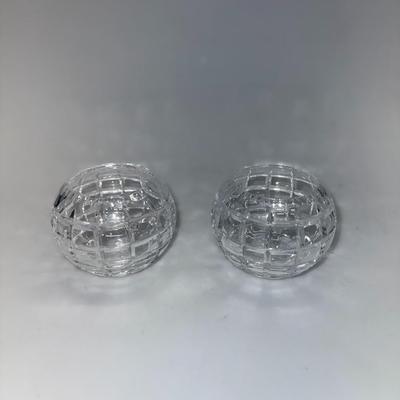 Bombay Company Cut Crystal Votive Candle Holders
