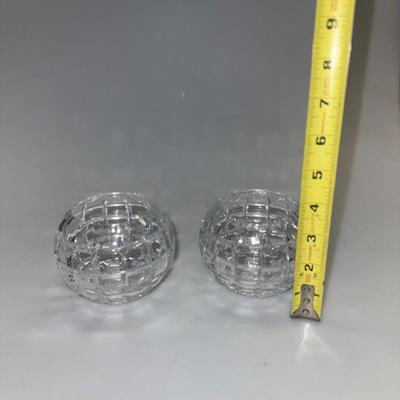 Bombay Company Cut Crystal Votive Candle Holders
