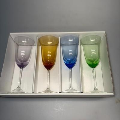 Block Hand Made Lead Free Crystal Drinkware (set of 4)