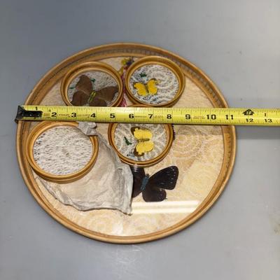 Butterfly Coaster Set