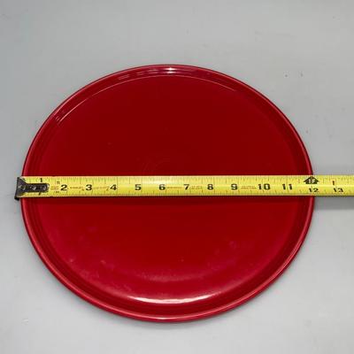 Red Fiesta Plate
