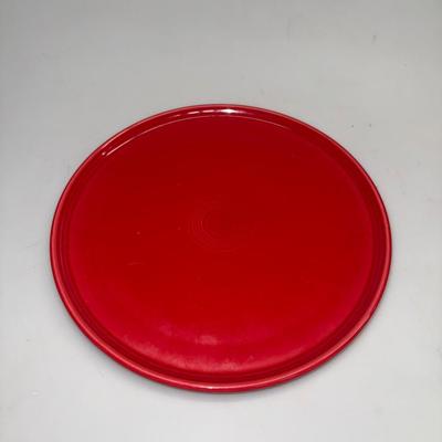 Red Fiesta Plate