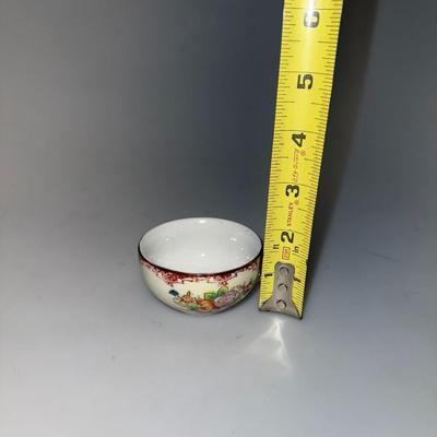 Occupy of Japan Tea cups (3) and Sugar dish