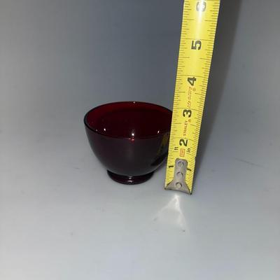 Anchor Hocking Royal Red Cups (2)