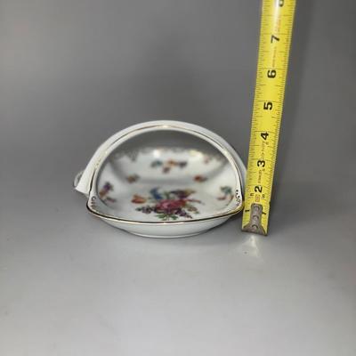 Hand-Painted Noritake Dresdoll Floral Basket
