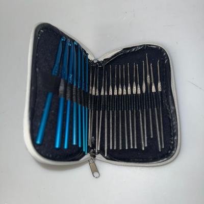 Leather Pouch of Boye Crochet Needles
