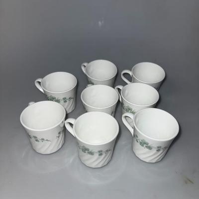 Corning Vintage CorningWare Ivy Cups (8)