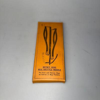 Betsey Ross Rug ShuttleNeedle