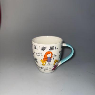 “You know you are a crazy cat lady when” Ceramic Mug