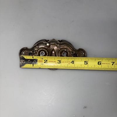 Vtg Kitchen drawer handles  brass