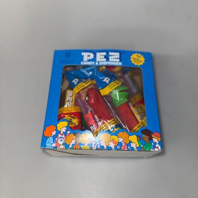 Assorment of Pez Candy Dispenser