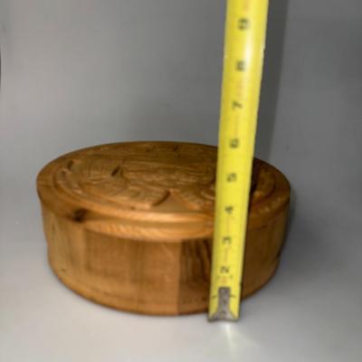 Pacific NW Salish Native Drum Box