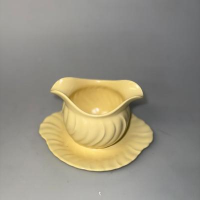 Yellow Franciscan Pottery Gravy Boat