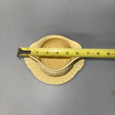 Yellow Franciscan Pottery Gravy Boat