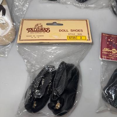 Lot of Tallina’s New White Doll Shoes
