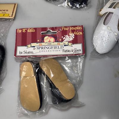 Lot of Tallina’s New White Doll Shoes