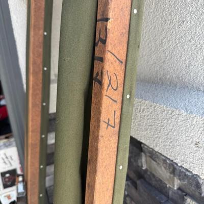 2 Stretchers from the office of civil defence 