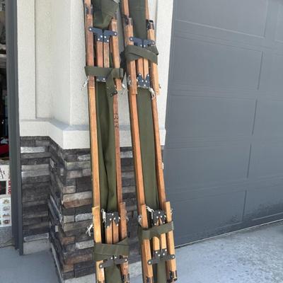 2 Stretchers from the office of civil defence 