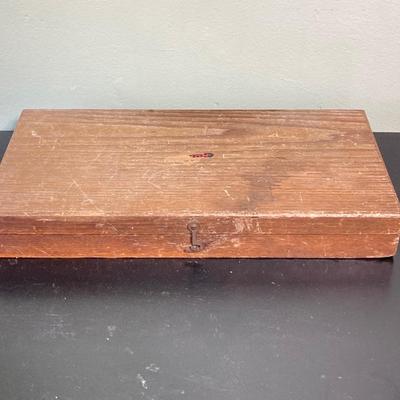 LOT 56: Vintage Wood Tools - Fulton Button Die Screw Plate, Woodtck Set, Tap, Craftsman and More