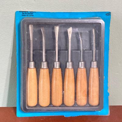 LOT 56: Vintage Wood Tools - Fulton Button Die Screw Plate, Woodtck Set, Tap, Craftsman and More