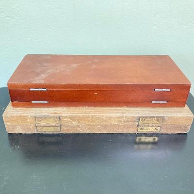 LOT 56: Vintage Wood Tools - Fulton Button Die Screw Plate, Woodtck Set, Tap, Craftsman and More