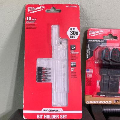 LOT 58: Milwaukee Tools and Accessories - Fuel Hex Hydraulic Driver, Charger with Storage Case and More