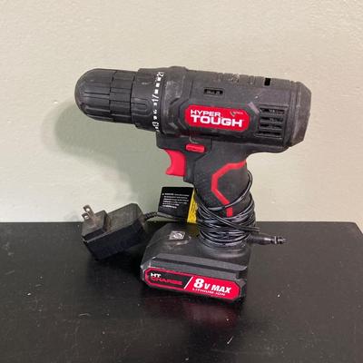 LOT 59: Assorted Tools - Hyper Tough Drill, Dremel Rotary Tool, Tough Box Storage Tote, Ryobi Reciprocating Saw, Hand Tools and More
