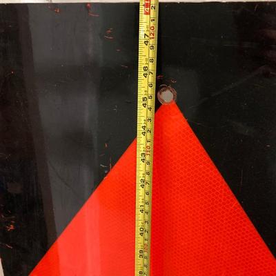 LOT 64: Metal Detour Road Sign