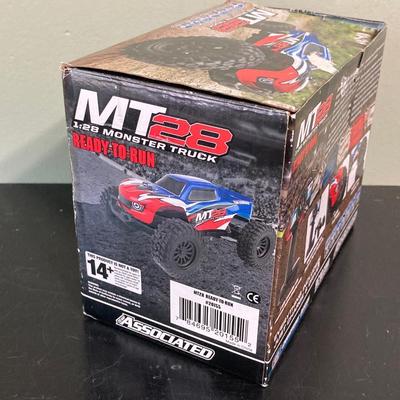 LOT 65: Associated Electrics Nano Sport RC Set and MT 28 1:28 Size Monster Truck