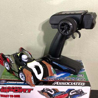 LOT 65: Associated Electrics Nano Sport RC Set and MT 28 1:28 Size Monster Truck