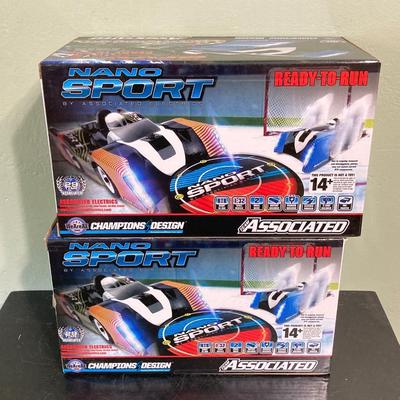 LOT 65: Associated Electrics Nano Sport RC Set and MT 28 1:28 Size Monster Truck