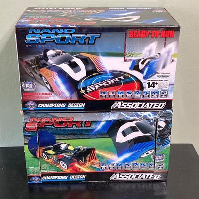 LOT 65: Associated Electrics Nano Sport RC Set and MT 28 1:28 Size Monster Truck